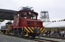 三池炭鉱の「炭鉱電車」公開　熊本、世界遺産登録8年