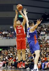 バスケ日本は台湾に快勝　W杯への強化試合