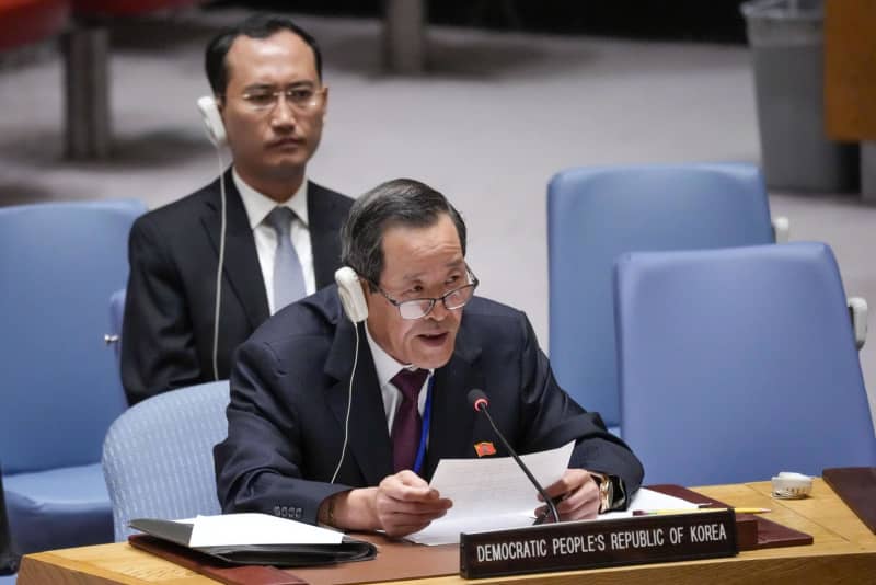 北朝鮮大使「日本に危険ない」　国連安保理緊急会合で持論