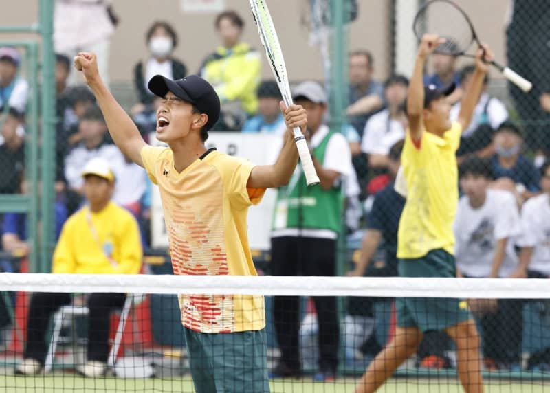 ソフトテニス坂口・野本組が優勝　全国高校総体第3日