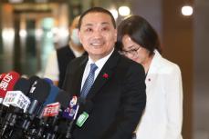 台湾の国民党候補が日本へ出発　「緊密な関係維持」