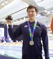 パラ競泳、木村が銀で日本出場枠　世界選手権、英国で開幕