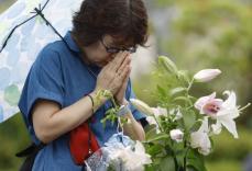 台風接近の中、長崎で鎮魂の祈り　「最後の被爆地に」誓う