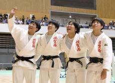 柔道女子52キロ級で横地初優勝　高校総体、団体は佐賀商が制す