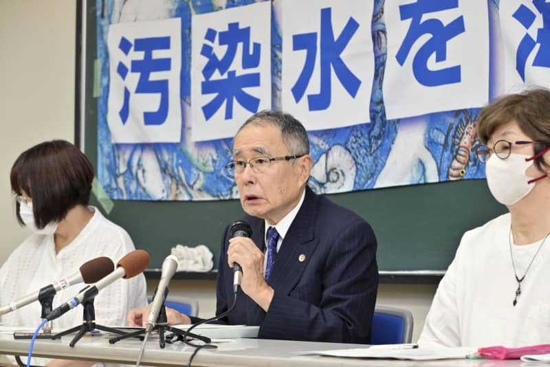 処理水放出の差し止め求め提訴へ　9月、福島の住民ら