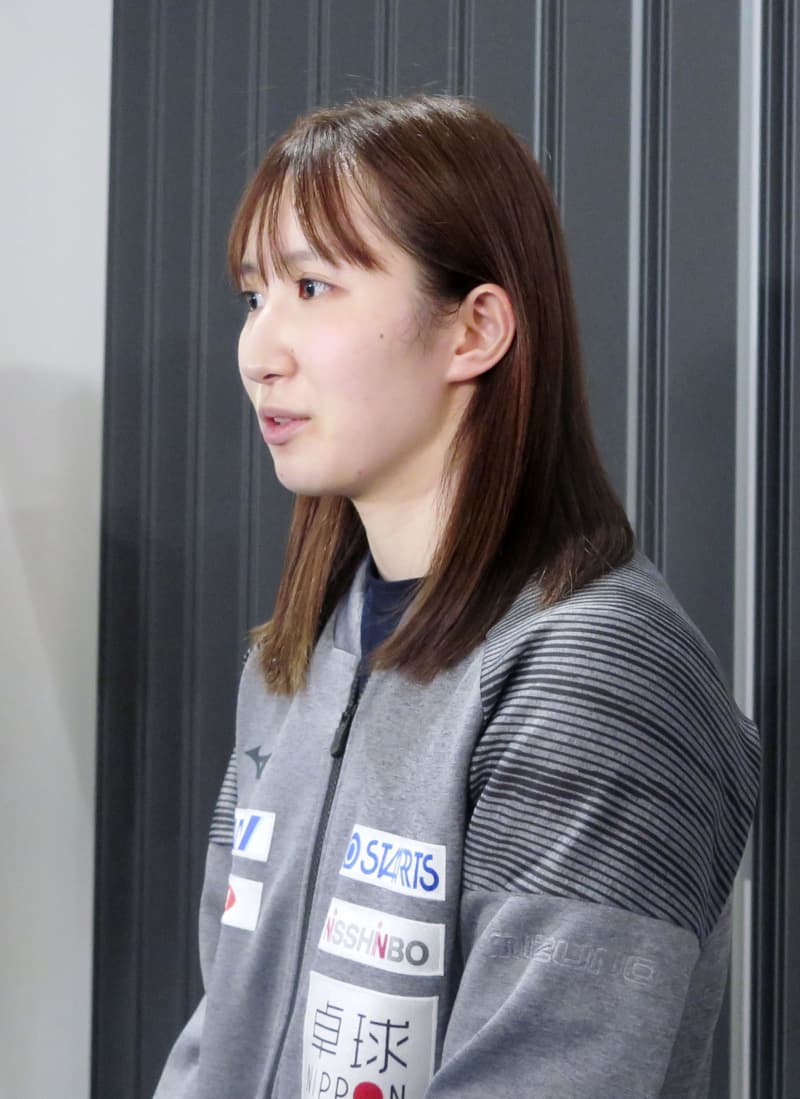 早田ひな、張本智和らが意気込み　卓球のアジア選手権へ出発