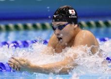 男子400個人メは小方初優勝　競泳の日本学生選手権