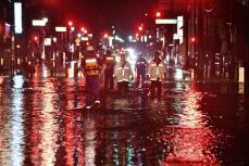福島・いわき市に災害救助法適用　全域に緊急安全確保