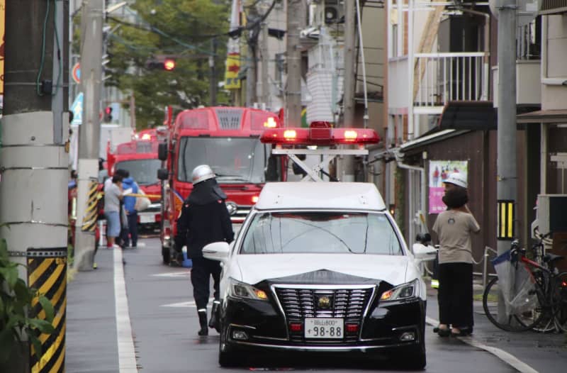 アパート火災3人死亡、岡山　「住人が火付けた」