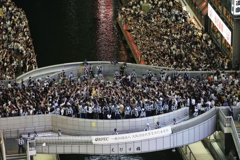 韓国領事館「道頓堀行かないで」　阪神優勝前に雑踏事故警戒