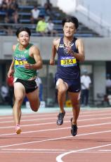 男子100は柳田V　日本学生対校陸上第2日