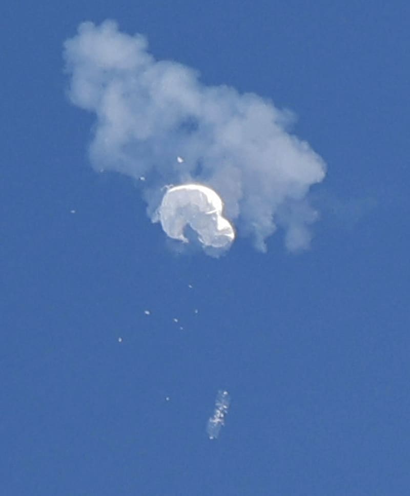 中国、偵察気球の活動中断　2月の米軍撃墜後、CNN報道