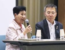 袴田さん姉「再審頑張る」　市民集会、拍手で後押し