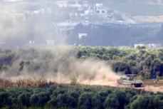 ガザ市挟撃へ地上戦強化　イスラエル軍、陸海空連携