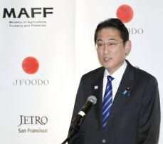 首相が日本産水産物PRに一役　APEC開催地で魅力をアピール