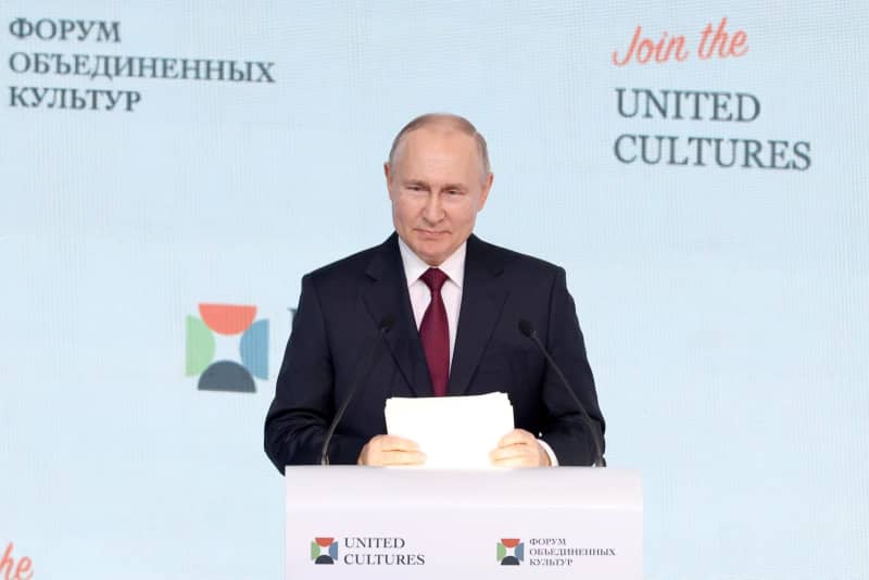 ロシア文化排斥「不可能」　プーチン氏、断絶を否定