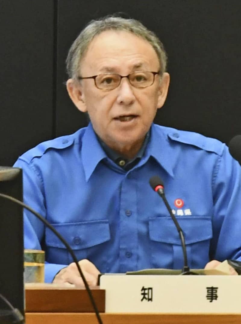 沖縄知事「通告前の発射は遺憾」　北朝鮮の弾道ミサイル