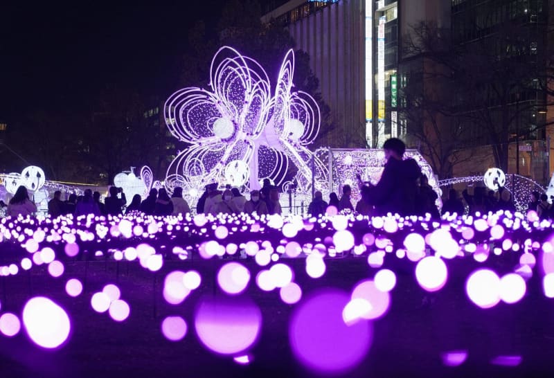 75万個の光、札幌の夜彩る　イルミネーション点灯