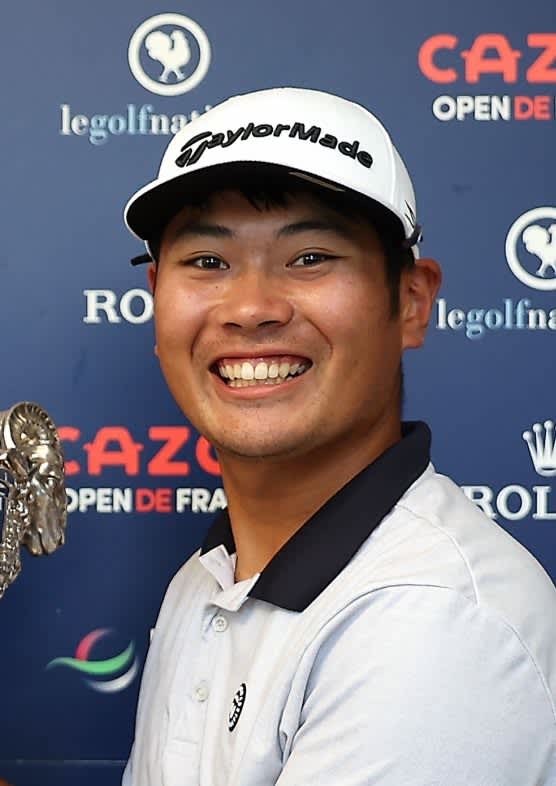 久常涼がゴルフ欧州ツアー新人王　21歳、日本選手で初選出