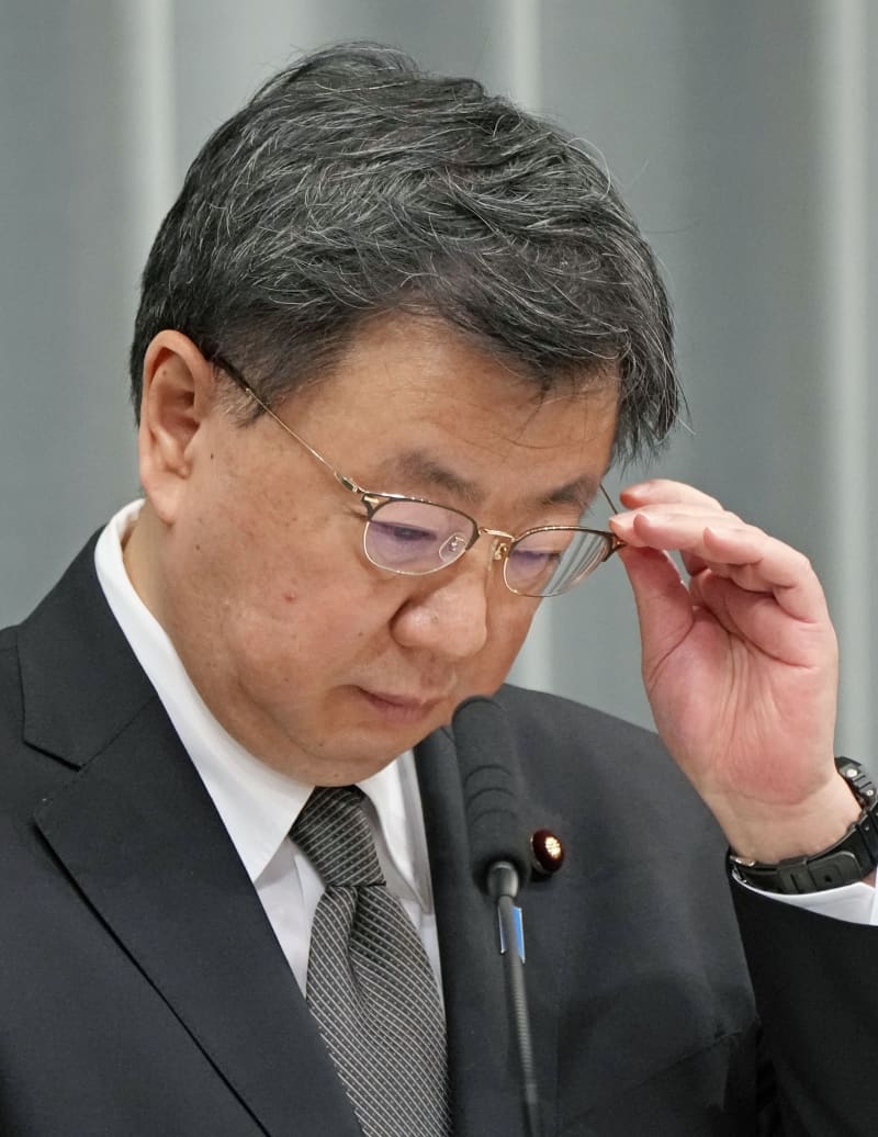 松野官房長官更迭へ　改造論浮上、安倍派幹部扱い焦点