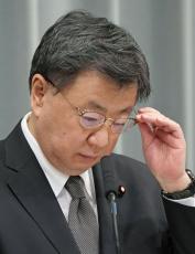 松野官房長官更迭へ　改造論浮上、安倍派幹部扱い焦点