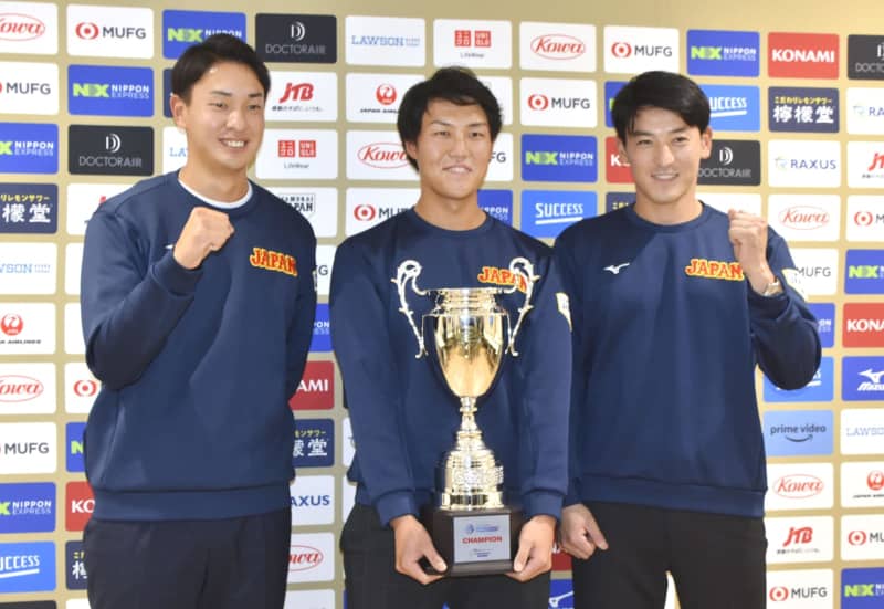 野球優勝の社会人代表帰国　「アジア大会につなげる」