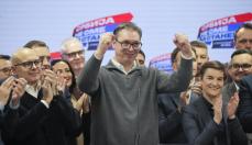 セルビア議会選、与党圧勝か　ブチッチ大統領が勝利宣言