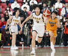 京都精華と岐阜女が決勝へ　バスケ、男子は藤枝明誠など4強