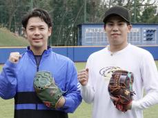 巨人・門脇「全試合に出たい」　ヤクルト小川らと母校で自主練習