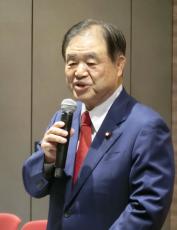 スポ協会長、仕事始めであいさつ　「スポーツの力で元気に」