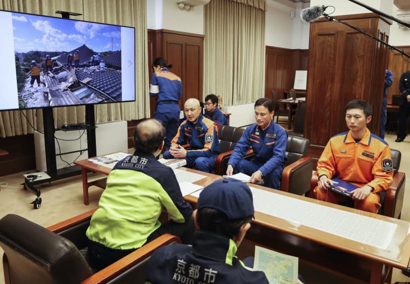 わずかな音頼りに救助、能登地震　京都市消防局、活動報告