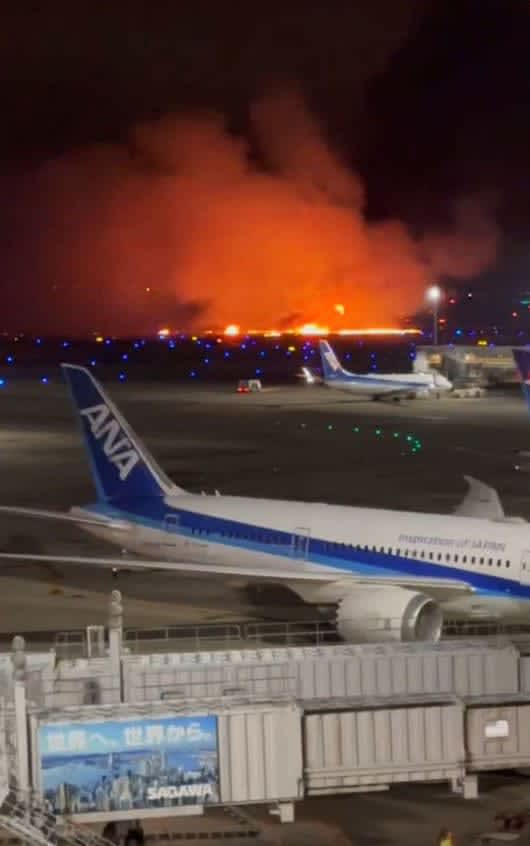 全日空スタッフ、脱出客サポート　避難誘導、トイレ利用も