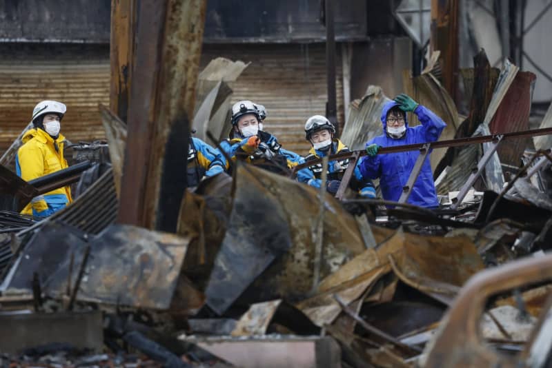 能登で雨、土砂災害に懸念　死者203人、7人は災害関連死