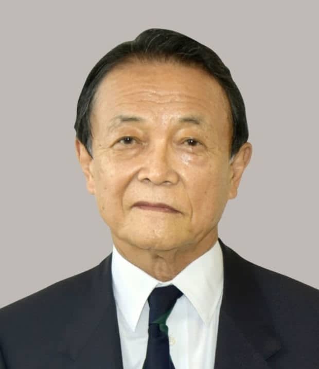 自民・麻生氏、米で中国をけん制　台湾巡り「軍事統一懸念」