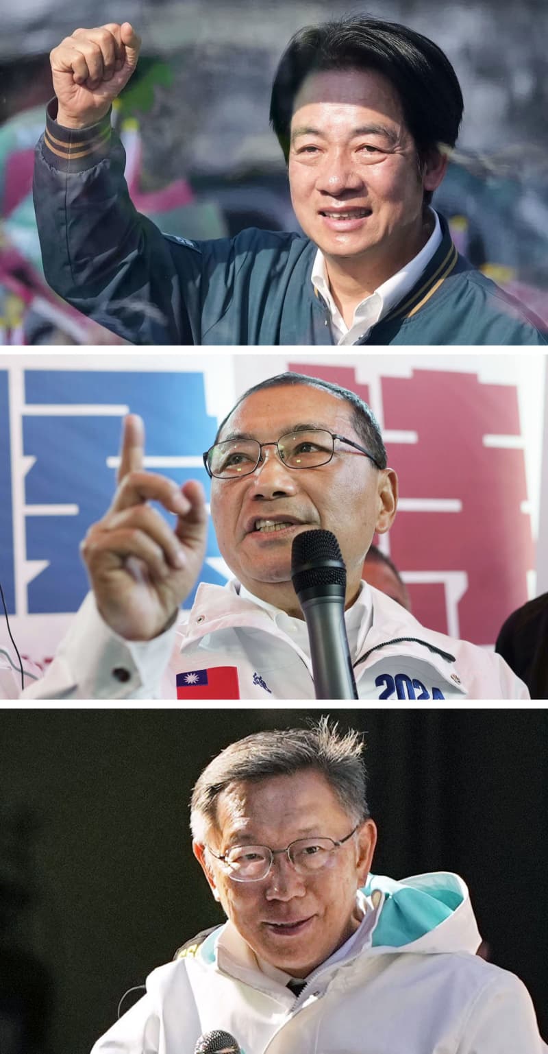 台湾総統選、13日に投開票　与党逃げ切りか、対中路線が争点