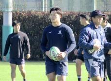 帝京大と明大が最終調整　ラグビー大学選手権、13日決勝