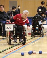 広瀬、杉村とも白星発進　ボッチャ日本選手権開幕