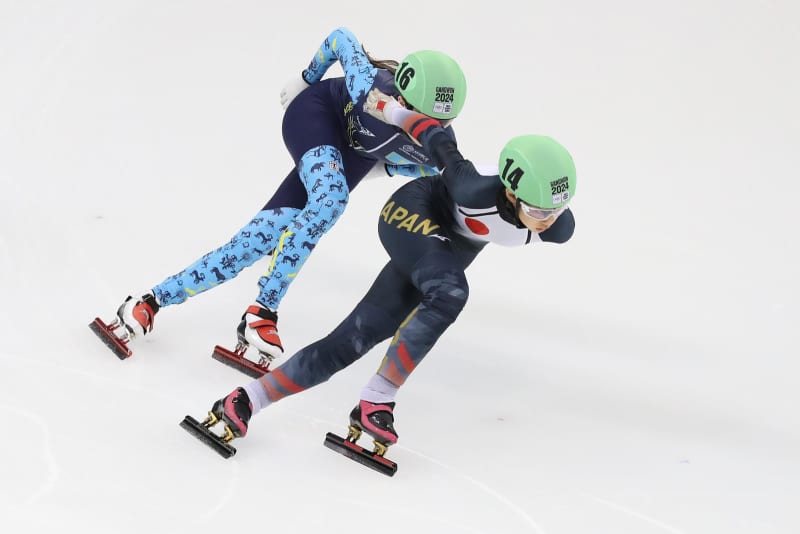 ショートトラック井上が銅メダル　冬季ユース五輪第2日