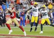 レーベンズ、49ersが勝利　NFLプレーオフ準決勝