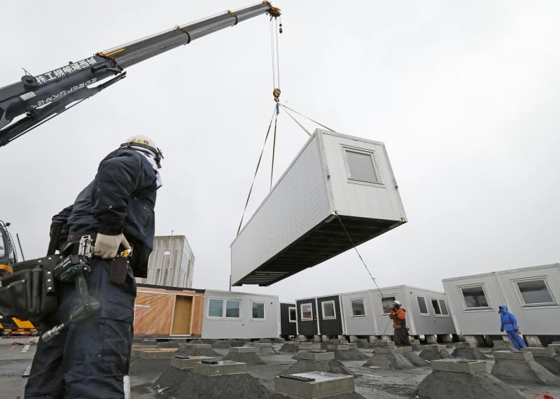 仮設・公営1万5000戸確保　3月末、能登半島地震で石川県