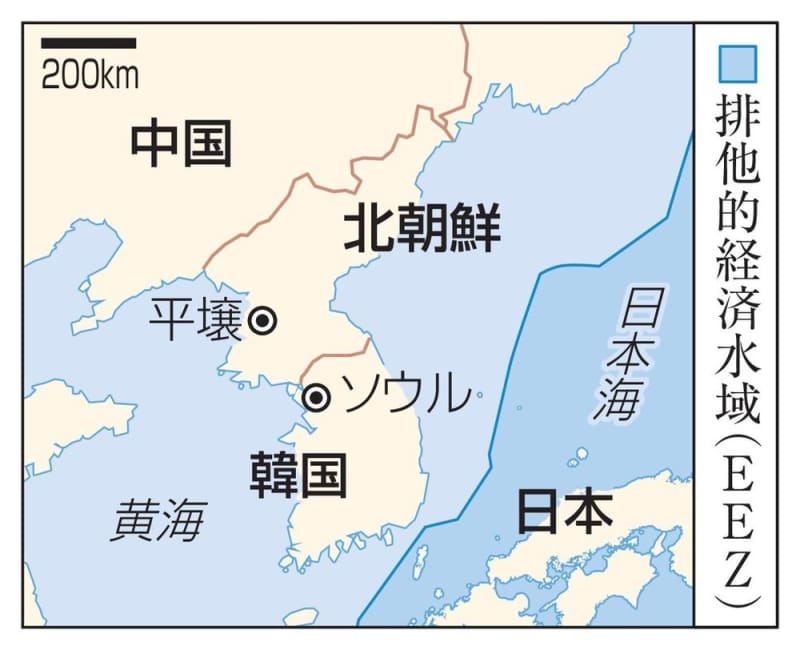 北朝鮮が巡航ミサイル発射　黄海上に数発、韓国軍発表