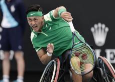 小田凱人、上地結衣が決勝へ　全豪テニス、車いすの部