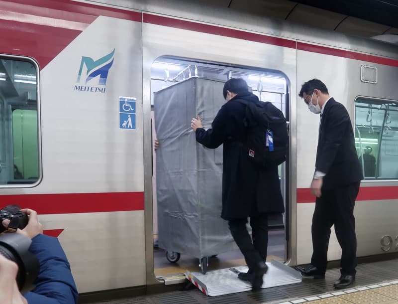 名鉄、手荷物を回送列車で空港へ　観光客の消費増狙う