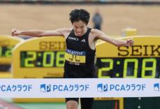 下田が2位、デレセが優勝　別府大分毎日マラソン