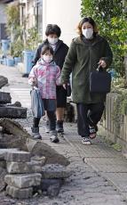 石川全県で小中生登校再開　輪島7校、高校校舎利用