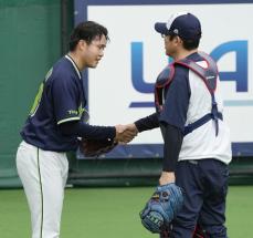 ヤクルト松本、大先輩から助言　「野球人生のプラスになった」