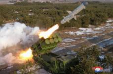 北朝鮮発射は「新型地対艦弾」　金氏、韓国の海上境界否定