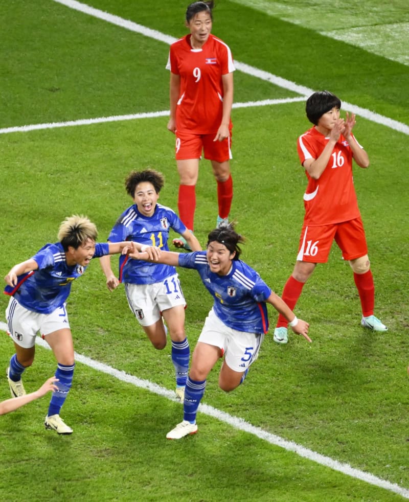 サッカー女子、日本が五輪切符　アジア最終予選、北朝鮮下す