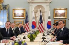 米韓外相、対北朝鮮で連携　日本を含めた3カ国で抑止力強化