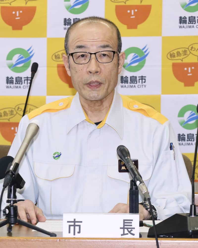 輪島市長「3年で日常取り戻す」　記者会見で宣言